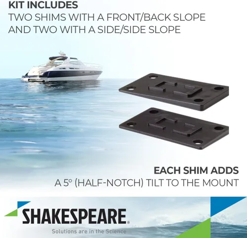 Vista 3 de Shakespeare Kit de cuña de goma para trinquete Mnts Shakespeare 414 Kit de cuña de goma para trinquete Mnts, negro