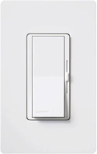 Vista 7 de Lutron DVWFSQ-FH-AL Diva - Control de ventilador de 3 velocidades de 3 vías y 1.5 amperios, 1.5 amperios, almendra