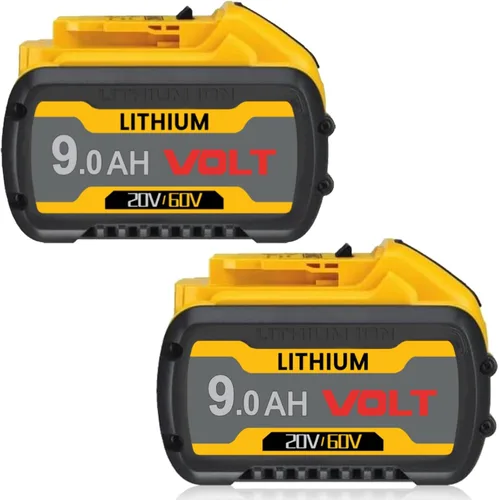 Vista 8 de 1 paquete de 9.0Ah DCB606 de repuesto para batería Dewalt 60V batería 20V