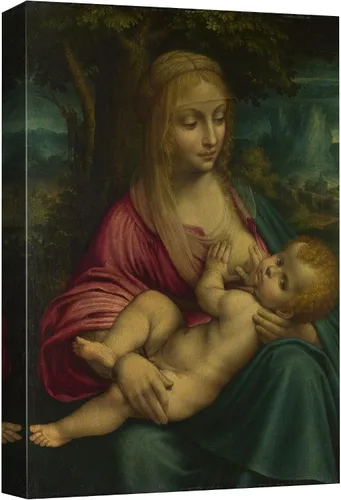 Vista 53 de wall26 Lienzo impreso para pared, diseño de Salomé y San Juan Bautista, por Solario, Historia del Renacimiento, ilustraciones de bellas artes, arte