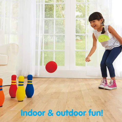 Vista 4 de Kidoozie Juego de bolos de seis pines