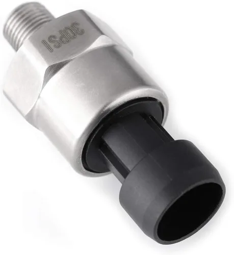 Vista 4 de 1/8NPT Transductor de presión de rosca Sensor de remitente de acero inoxidable 30Psi para aceite combustible aire agua