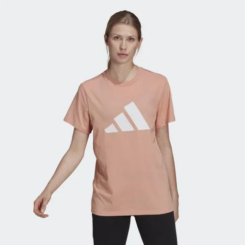 Vista 2 de adidas Women's Sportswear Three Bar T-Shirt