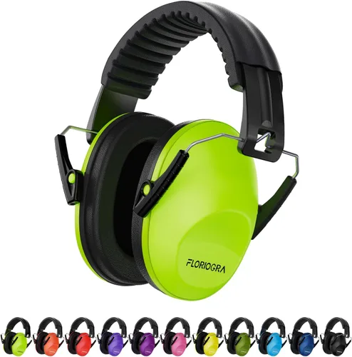 Vista 17 de Floriogra Auriculares con cancelación de ruido para niños/niños pequeños Azul