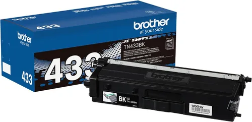Vista 17 de Brother Cartucho de tóner negro de alto rendimiento genuino TN433 2PK (TN4332PK)