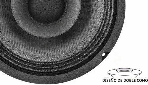 Vista 4 de PRV AUDIO 6FR200 Altavoz de rango completo de 6 pulgadas, 8 ohmios, 200 vatios de potencia de programa continuo, 100 vatios de potencia RMS, 92.5