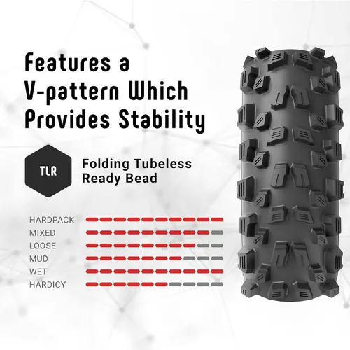 Vista 5 de Vittoria Agarro G2.0 Tubeless Ready TNT Enduro/Trail Fahrradreifen