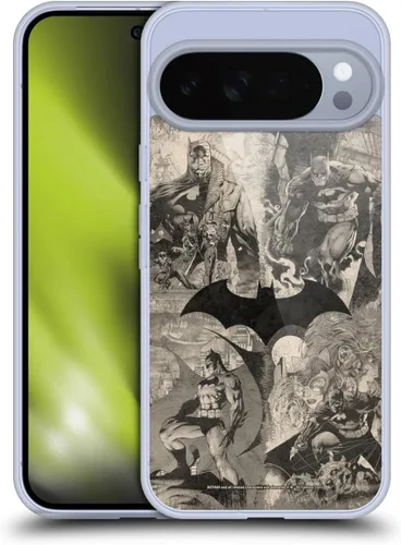 Vista 290 de Head Case Designs Funda de gel Hush con licencia oficial de Batman DC Comics #608 para cómics [protección de grado militar] compatible con Google
