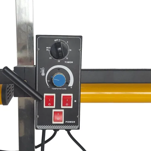 Vista 6 de Solary Lámpara de curado de pintura infrarroja de onda corta de 2100 W, 110 V, lámpara de cocción de pintura con temporizador para cabina