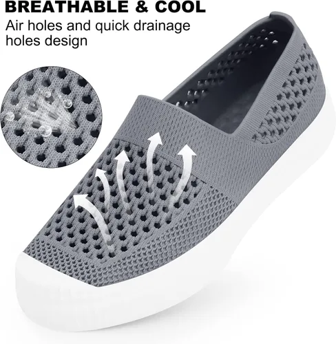 Vista 2 de Women Water Shoes Garden Clogs Quick-Dry Water Gardening Shoes for Lightweight Breathable Beach Sandals for Swim