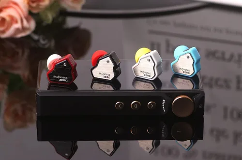 Vista 5 de Linsoul 7Hz Salnotes Zero HiFi 10mm controlador dinámico auricular que se ajusta al oído IEM con diafragma compuesto de metal, placa frontal