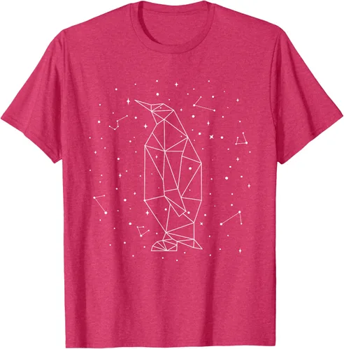 Vista 31 de Sternbild Penguin Constellation Emperor Sea Bird Penguin Camiseta Negro