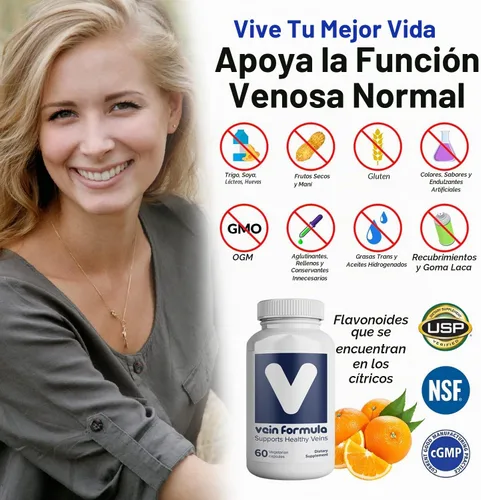 Vista 3 de VITASUPPORTMD Fórmula venosa - 60 cápsulas de MPFF micronizado, apoya la función venosa normal