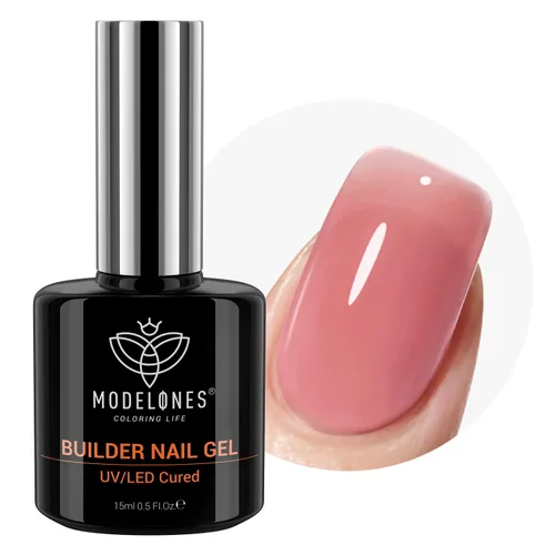Vista 10 de Modelones Builder Gel de uñas, color blanco lechoso para engrosamiento de B-Blanco lechoso-1