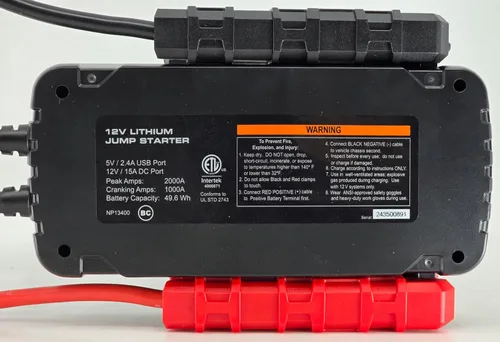 Vista 7 de PowerMax Arrancador de litio de 2000 amperios