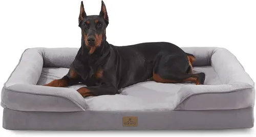 Vista 39 de Bedfolks - Cama ortopédica extra pequeña para perros, cama de sofá impermeable para perros pequeños y gatos, sofá de espuma en forma de huevo