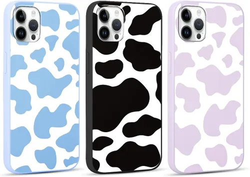 Vista 19 de Paquete de 3 Lindas Fundas con Estampado de Guepardo para iPhone 7/8/SE 2020/SE 2022 de 4.7", Fundas de Diseño Estético de Leopardo de Silicona