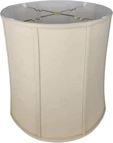 Vista 16 de Royal Designs, Inc. BSO-719-10BG pantalla para lámpara resistente básica con forma de tambo, 9 x 10 x 10 pulgadas, Beige