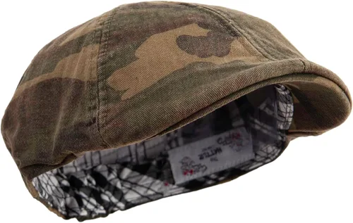 Vista 4 de e4Hats Gorra de hiedra de camuflaje lavado con banda elástica