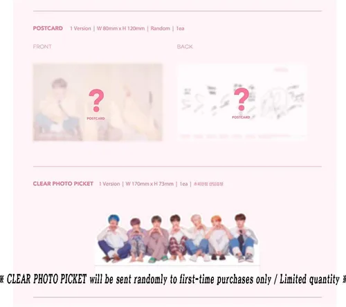 Vista 7 de BTS MAP of The Soul : Persona (Versión 1) Álbum + Póster Plegado