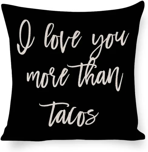 Vista 9 de Happily Ever After Starts Here - Fundas de almohada de 16 x 16 pulgadas, funda de cojín de lino y algodón para sofá, sala de estar, decoración
