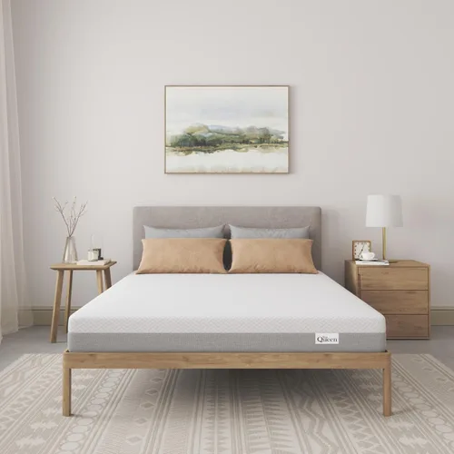 Vista 11 de NapQueen Colchón de Espuma Viscoelástica Twin de 5 Pulgadas, Sensación Media, Certificado CertiPUR-US, Cama en una Caja, Funda de Tela Suave