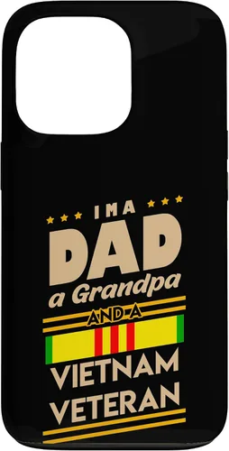 Vista 10 de Funda de regalo para iPhone 13 Pro Max I'm a Dad Grandpa And Vietnam Veteran Cool Soldier
