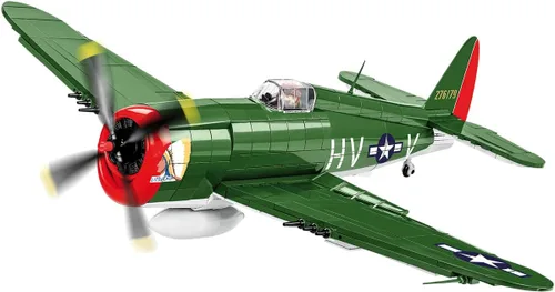 Vista 8 de COBI Colección Histórica WWII P-47 Thunderbolt™ & Tank Trailer Edición Ejecutiva