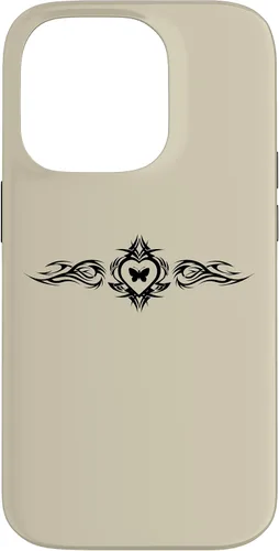 Vista 17 de Butterfly Heart Tattoo Fairycore y2k Grunge Egirl Aesthetic Case for iPhone 17