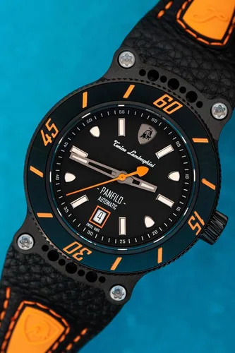 Vista 9 de Tonino Lamborghini Panfilo Reloj Automático Naranja TLF-T03-3