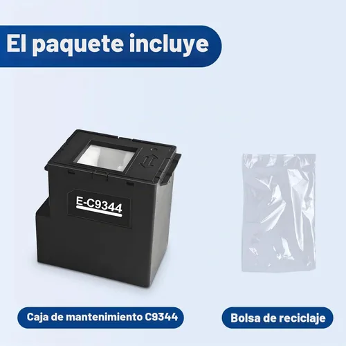 Vista 6 de C9344 Caja de mantenimiento compatible con Workforce WF-2930 WF-2950 WF-2810 WF-2830 WF-2850 WF-2851 Expression Home XP-3100 XP-4100 XP-4101 XP-4105