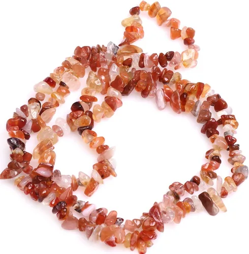 Vista 13 de GEM-Inside - Chips de piedra de cristal para hacer joyas, cuentas sueltas de forma libre con agujero para hacer pulseras, collares, adultos, 34