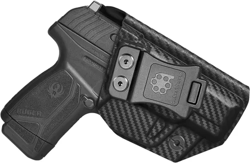 Vista 14 de Amberide IWB Funda Kydex para Ruger LCP II LCP2 LCP MAX LCP .380 Seguridad-9 Max-9 LC9 LC9s LC380 EC9s