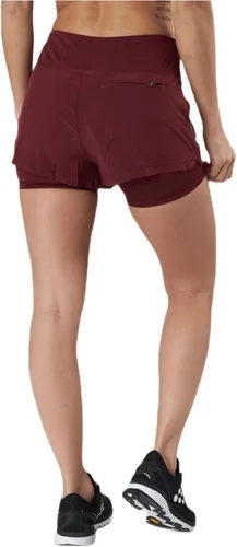 Vista 3 de Craft Sportswear ADV Essence - Pantalones cortos 2 en 1 para mujer, pantalones cortos de entrenamiento con medias interiores, ideales para correr