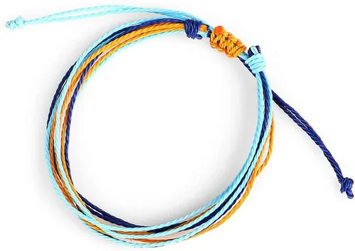 Vista 8 de JOYA GIFT Women Adjustable String Bracelet Bohemian Braided Anklets Gifts for Girls
