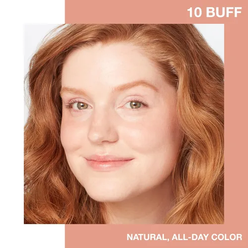 Vista 3 de Maybelline Fit Me Blush, Ligero, Suave, Mezclable, Maquillaje de Color de Larga Duración que Realza el Rostro Todo el Día, Buff, 1 Unidad