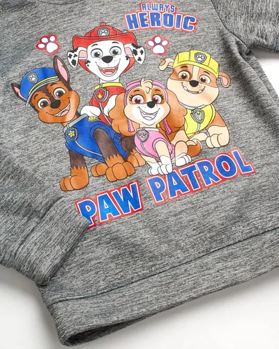 Vista 5 de Nickelodeon Sudadera con capucha de Paw Patrol para niños Chase Marshall Rubble Skye 2T-7