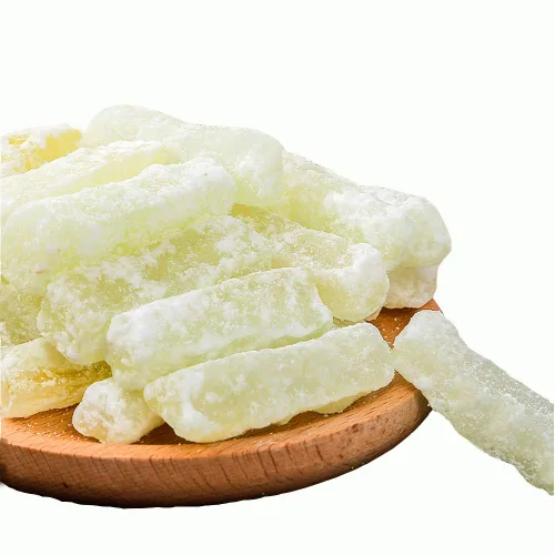 Vista 3 de HELENOU666 Ciruelas pasas conservadas Azúcar de roca Calabaza blanca confitada en tira estilo cantonés chino