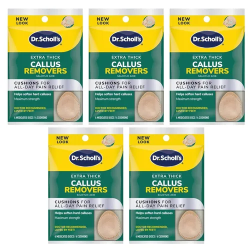 Vista 8 de Dr. Scholl's Removedores de callos extra gruesos 4 cojines Ea