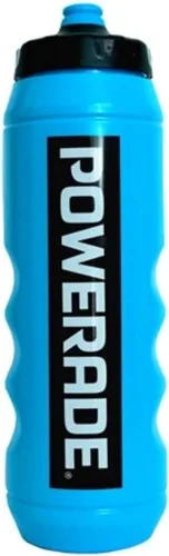 Vista 4 de Powerade Botella de agua de 32 onzas – Botella deportiva para apretar con boca ancha y tapa resistente a las fugas, reutilizable y sin BPA