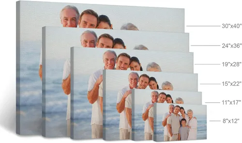 Vista 4 de Smile Art Design Impresiones en lienzo personalizadas con tus fotos, imágenes de lienzo personalizadas, impresiones de lienzo personalizadas, lienzo