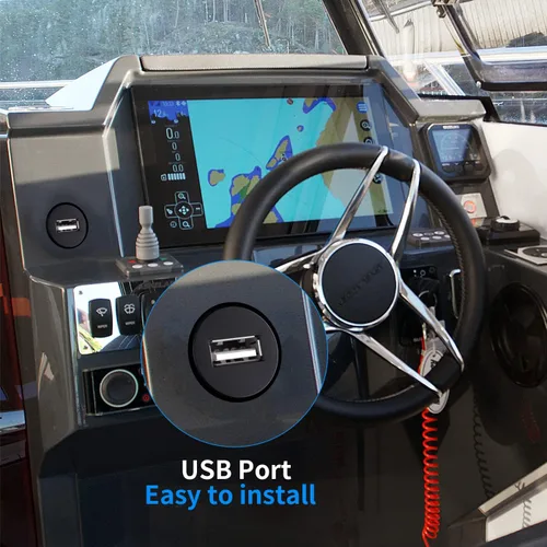 Vista 4 de Cable de extensión USB universal para tablero de instrumentos de montaje empotrado para radio de coche estéreo Android Wince unidad principal DVD CD