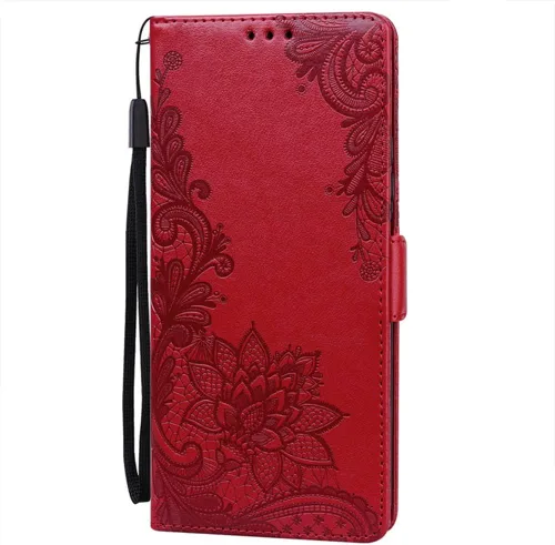 Vista 2 de Funda para Redmi Note 11 Note 11S, correa de muñeca con función atril de piel sintética, tarjetero para tarjetas de efectivo, funda protectora a
