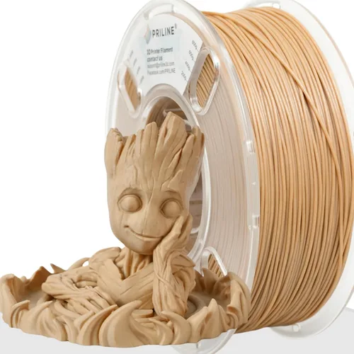 Vista 8 de Filamento de impresora 3D de PLA de 1.75mm, PRILINE - Filamento de impresora 3D de PLA, carrete de 1 kg (2.2 libras) Filamento de impresión 3D