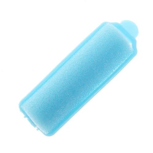 Vista 4 de 12 rodillos de esponja de espuma, rizadores de pelo azul, rizadores de pelo hinchables, accesorios de herramientas