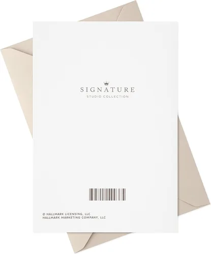 Vista 6 de Hallmark Tarjeta de Navidad de la firma (Merry, Thankful)