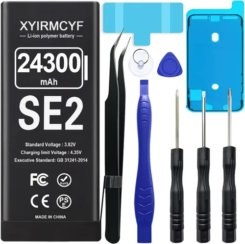 Vista 14 de XYIRMCYF Batería de gran capacidad de 24300 mAh compatible con iPhone 14 Plus, batería de repuesto de polímero de litio de 0 ciclos para iPhone 14