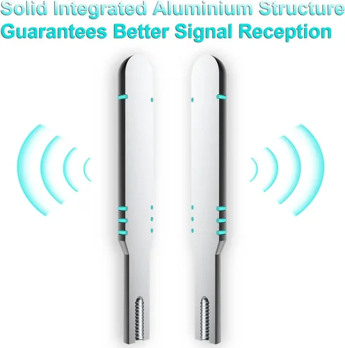 Vista 2 de Antena de TV digital para Smart TV Antenas interiores Recepción de señal larga VUELVE TV Antenna indoor Easy Installation Strong Magnetic Base
