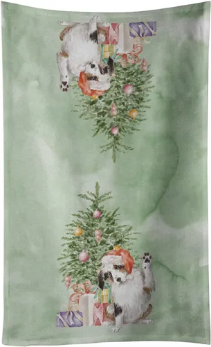 Vista 76 de Caroline's Treasures Toalla de cocina Christmas English Bulldog #2, 15 X 28, multicolor