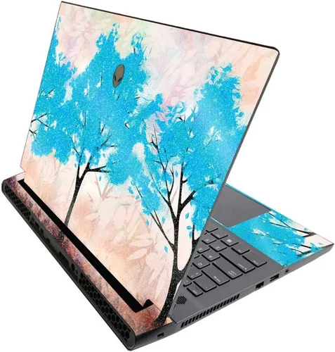 Vista 624 de MightySkins - Skin brillante con purpurina para Alienware M17 R3 (2020) y M17 R4 (2021) - Diversión de los años 90 Acabado duradero con purpurina